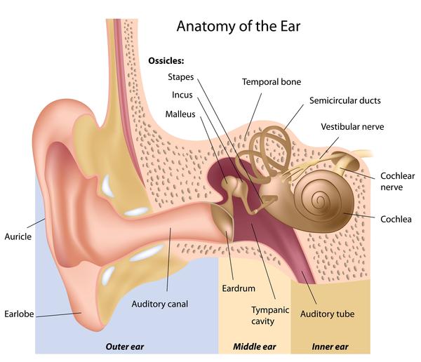 Sharp ear pain