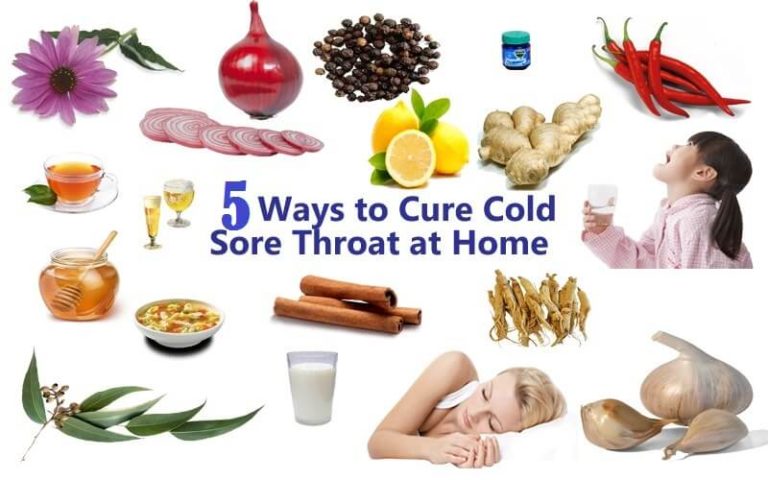 Cure Sore Throat at Home
