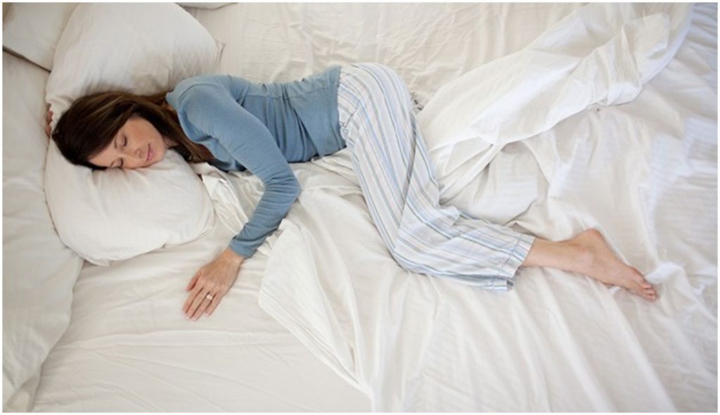 sleeping on a mattress topper on the floor