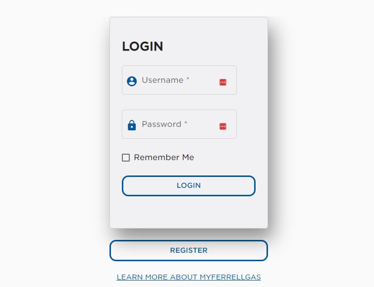 MyFerrellgas Login