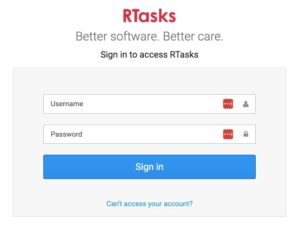 Rtasks Login