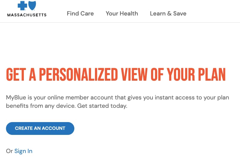 BCBSMA.info/Activate Activate BCBSA Online