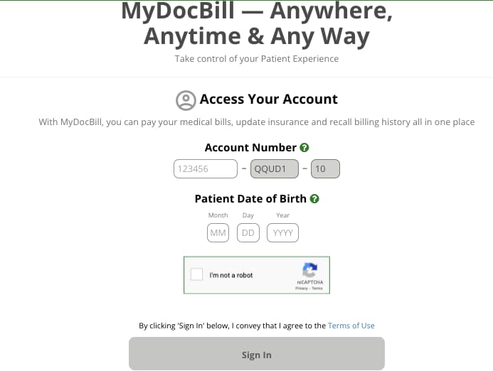 MyDocBill.com/Quest