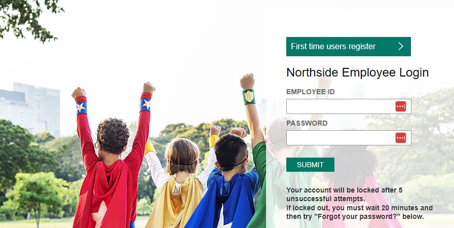 MyNorthsideHR Log in