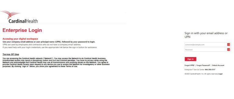 Myhr Cardinal Health Enterprise Login