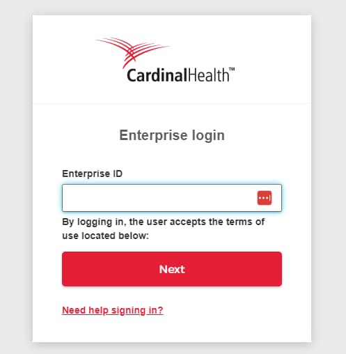 Reset Myhr Cardinal Health Enterprise Login Password